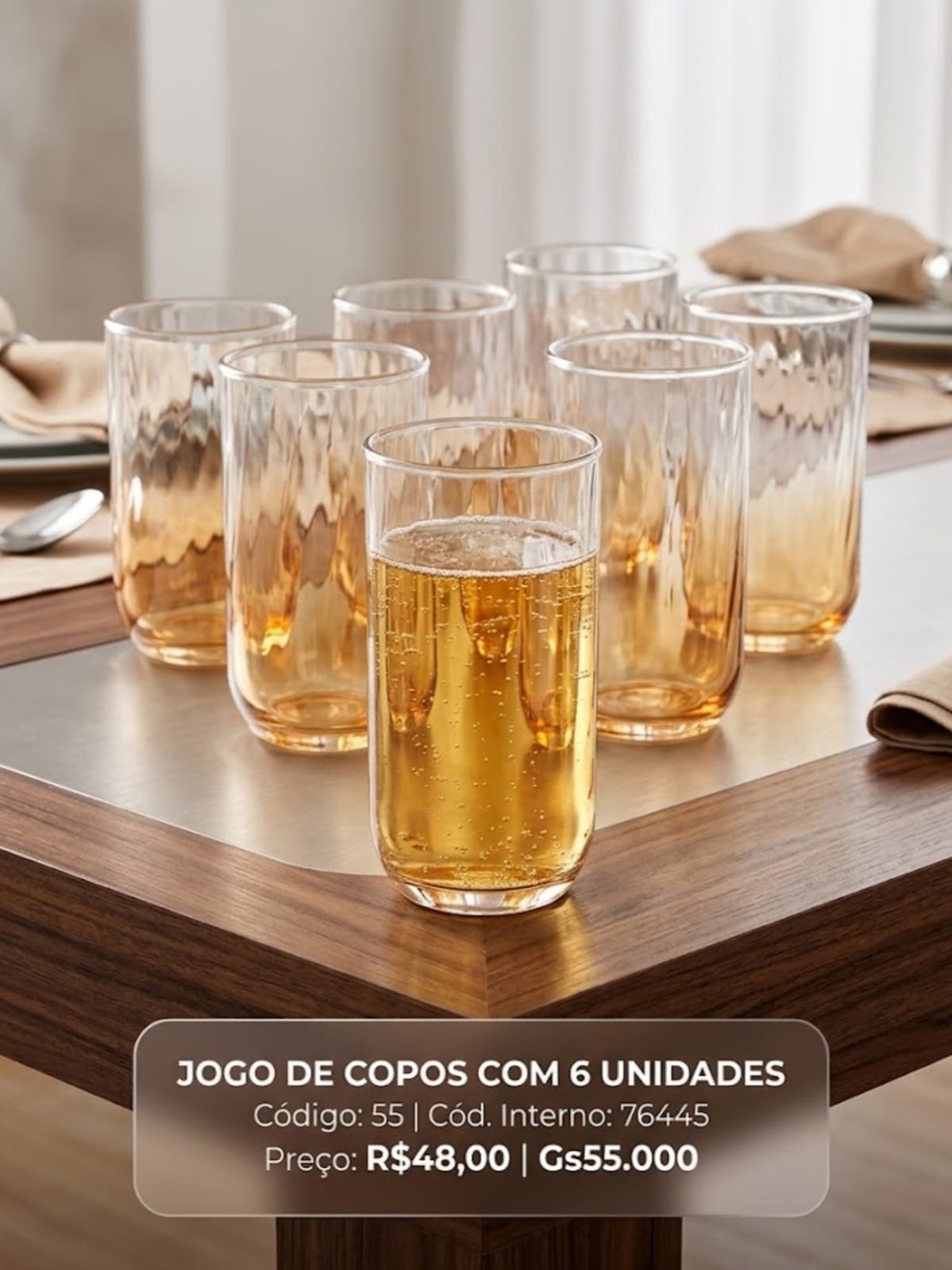 Jogo de copo c-6