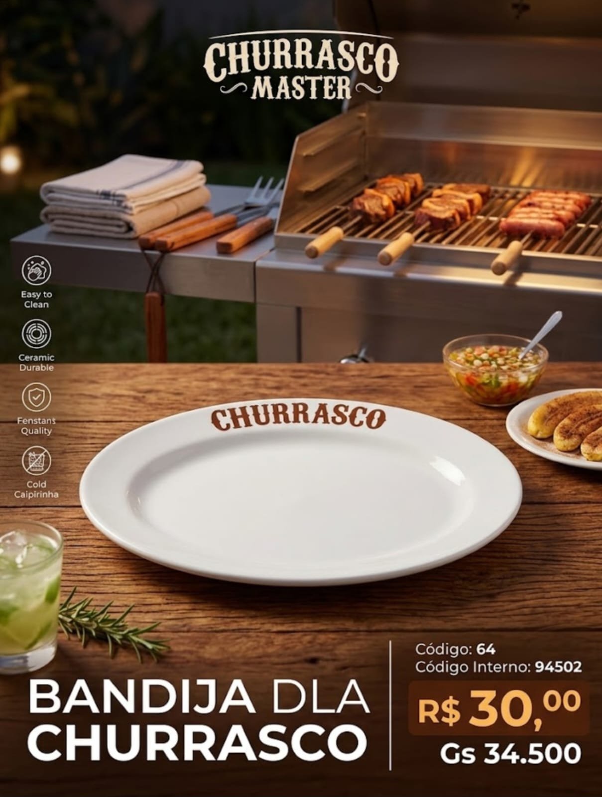bandeija ceramica
