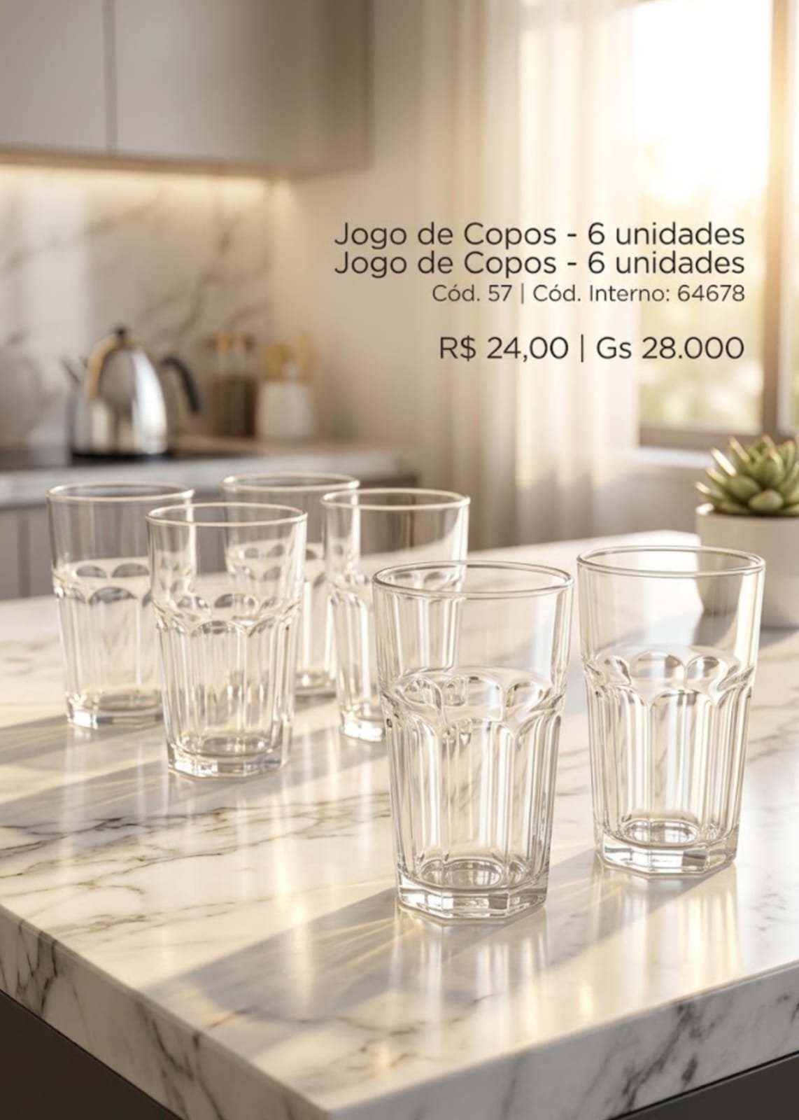 Jogo de copo c-6