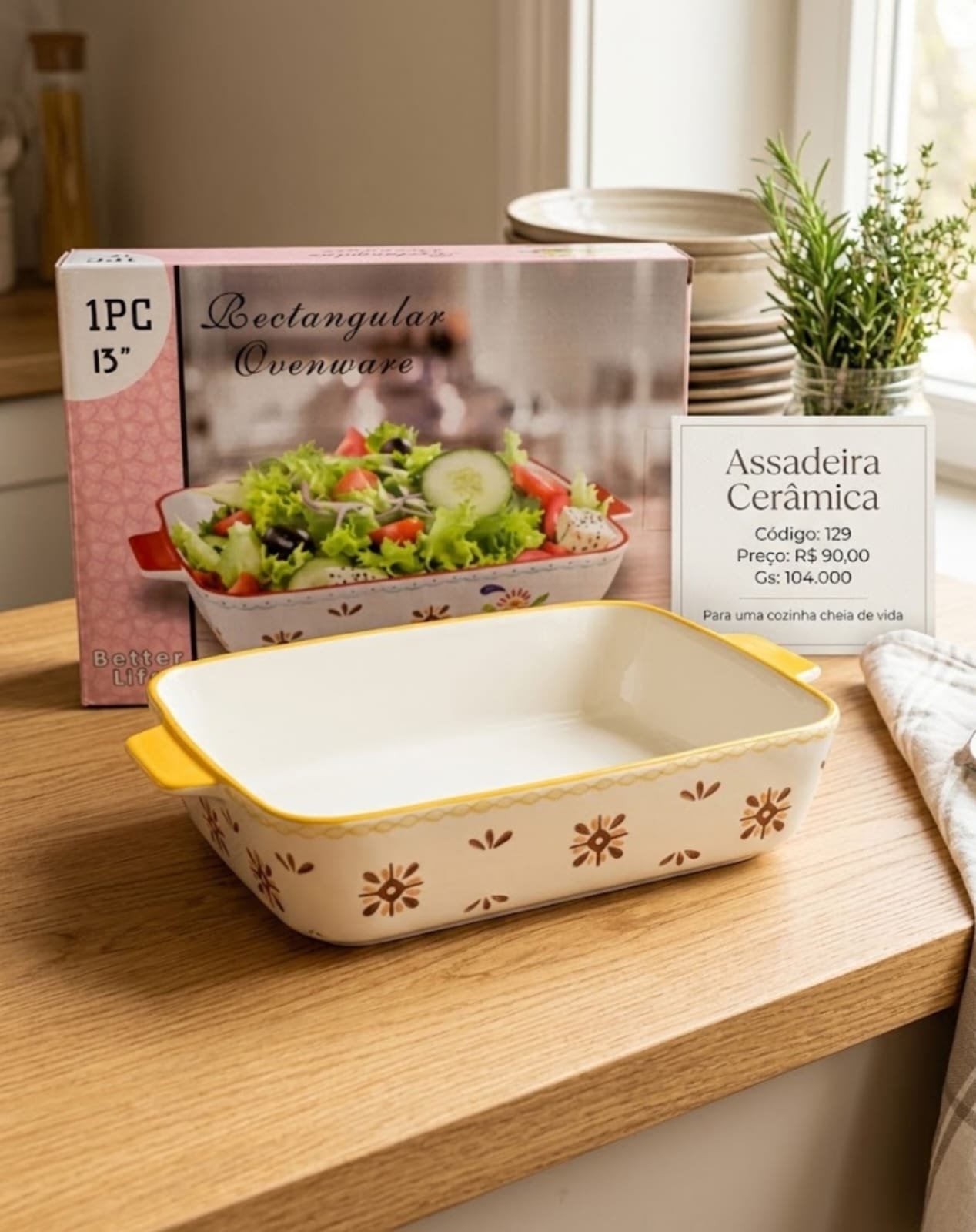 ASSADEIRA DE CERAMICA