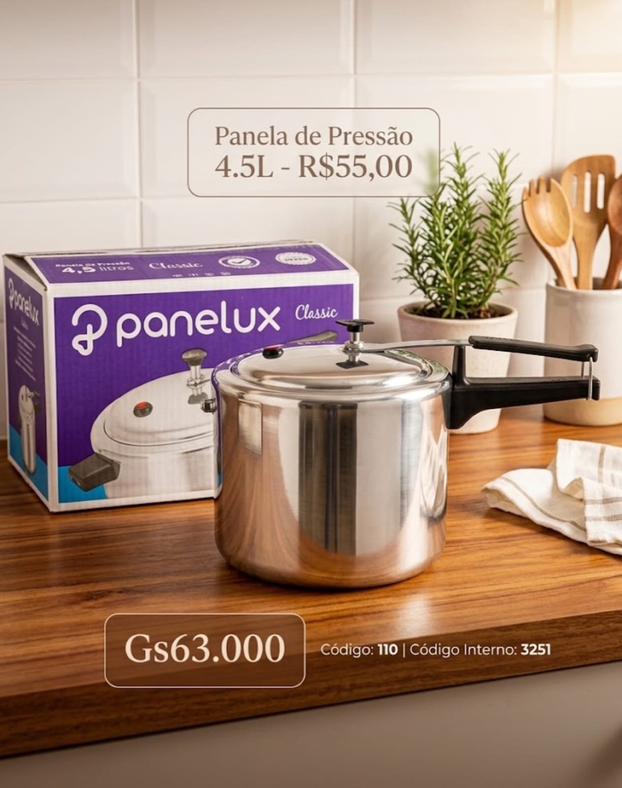 panela de pressao 4,5l