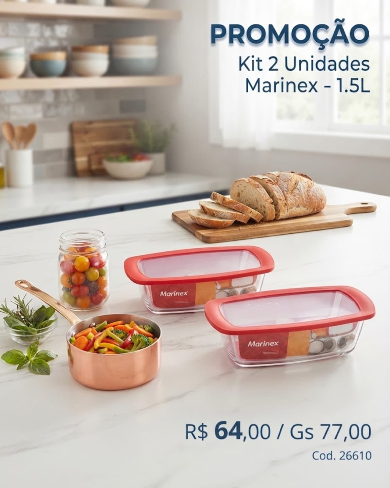 kit com 2 marinex