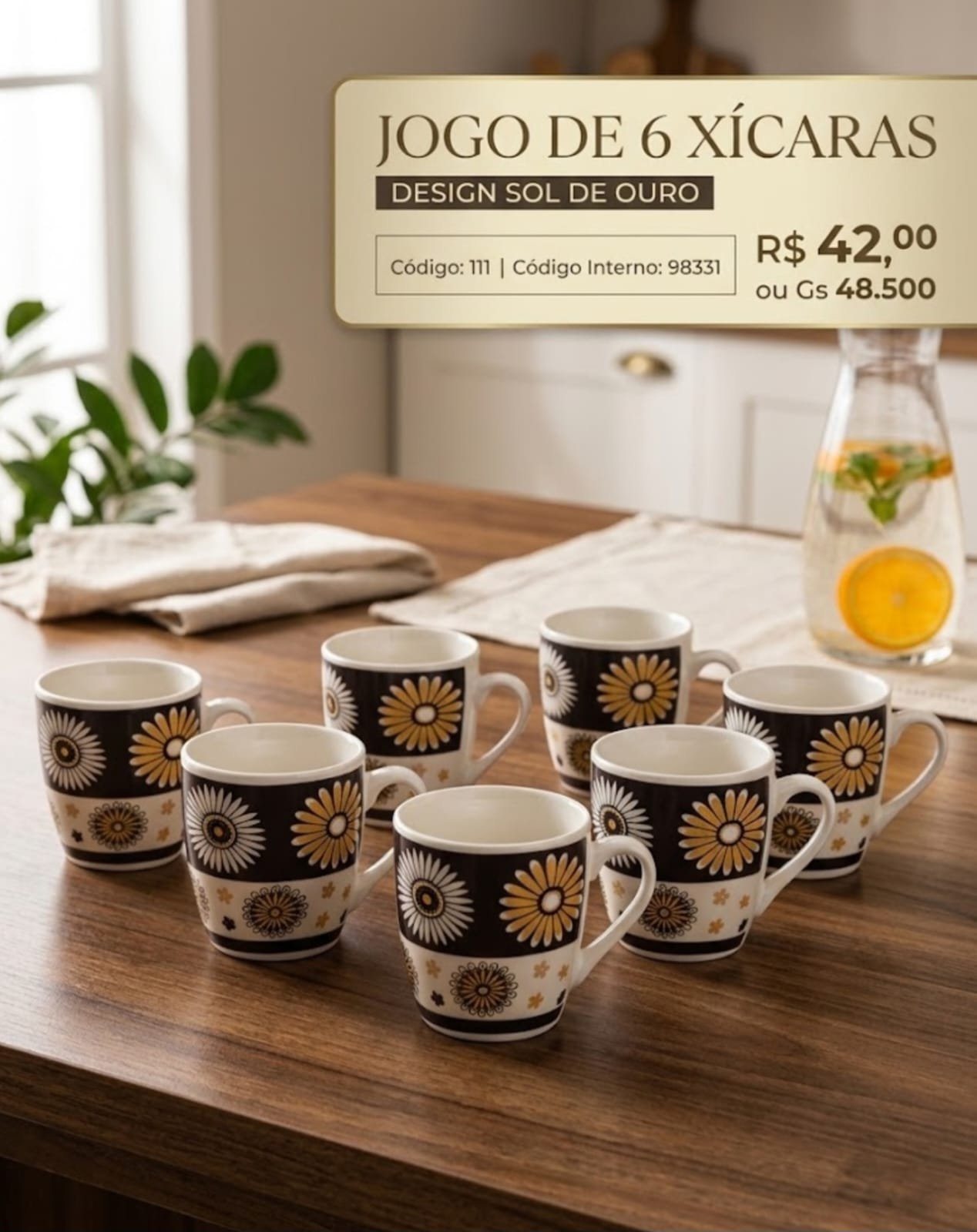 jogo c/6 xicaca