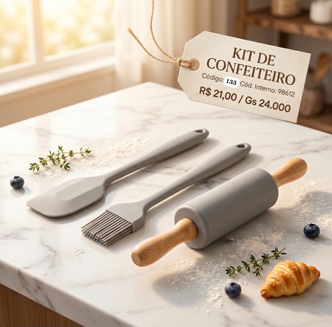 kit de confeitero  c/3