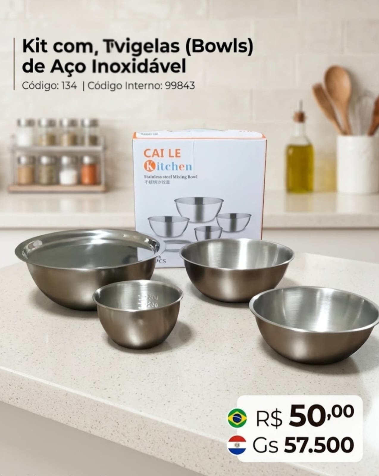 kit de tigela c/4