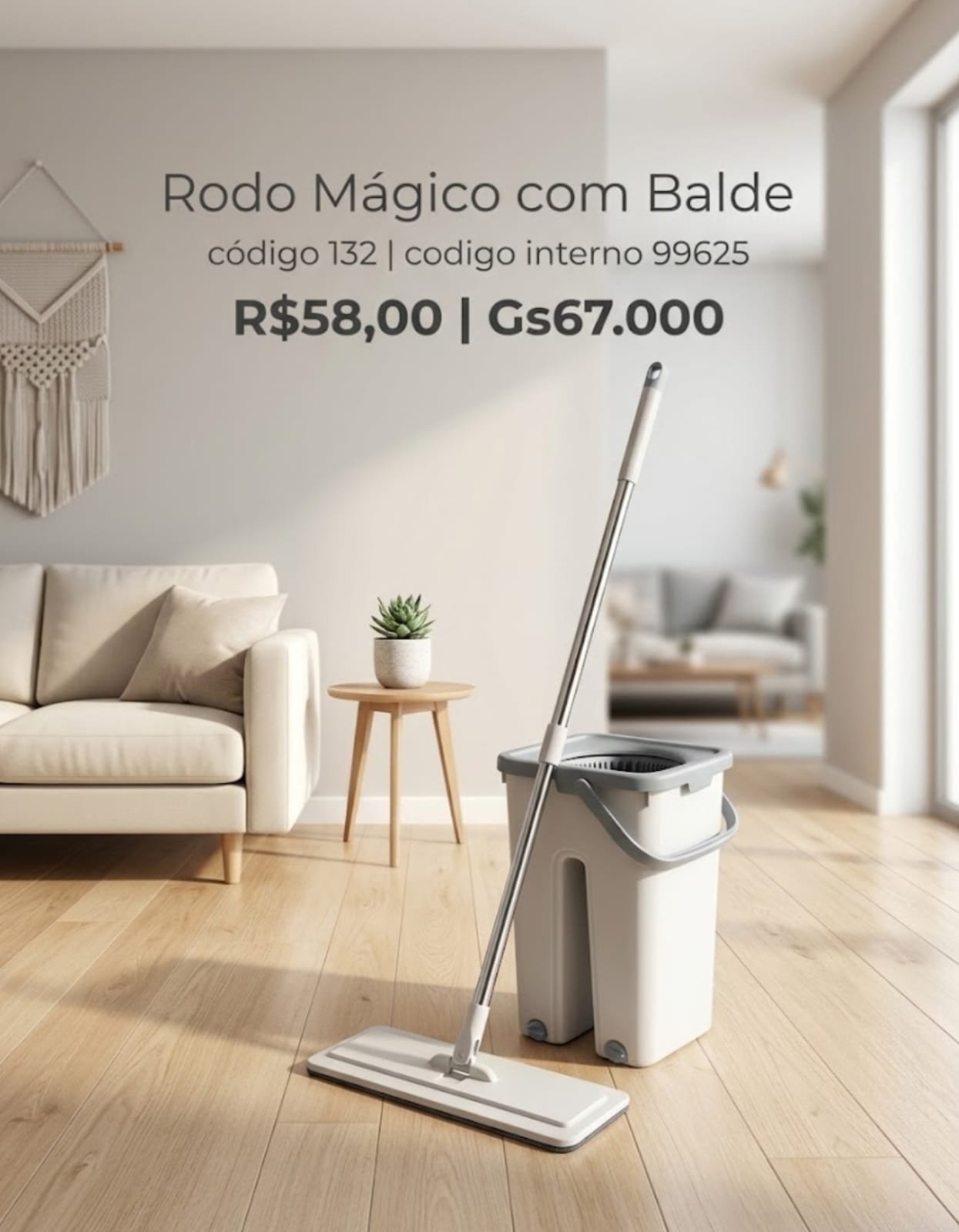 rodo magico com balde