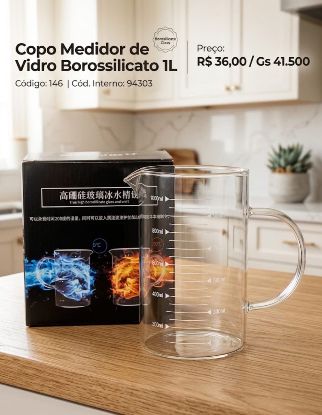 copo medidor  1l