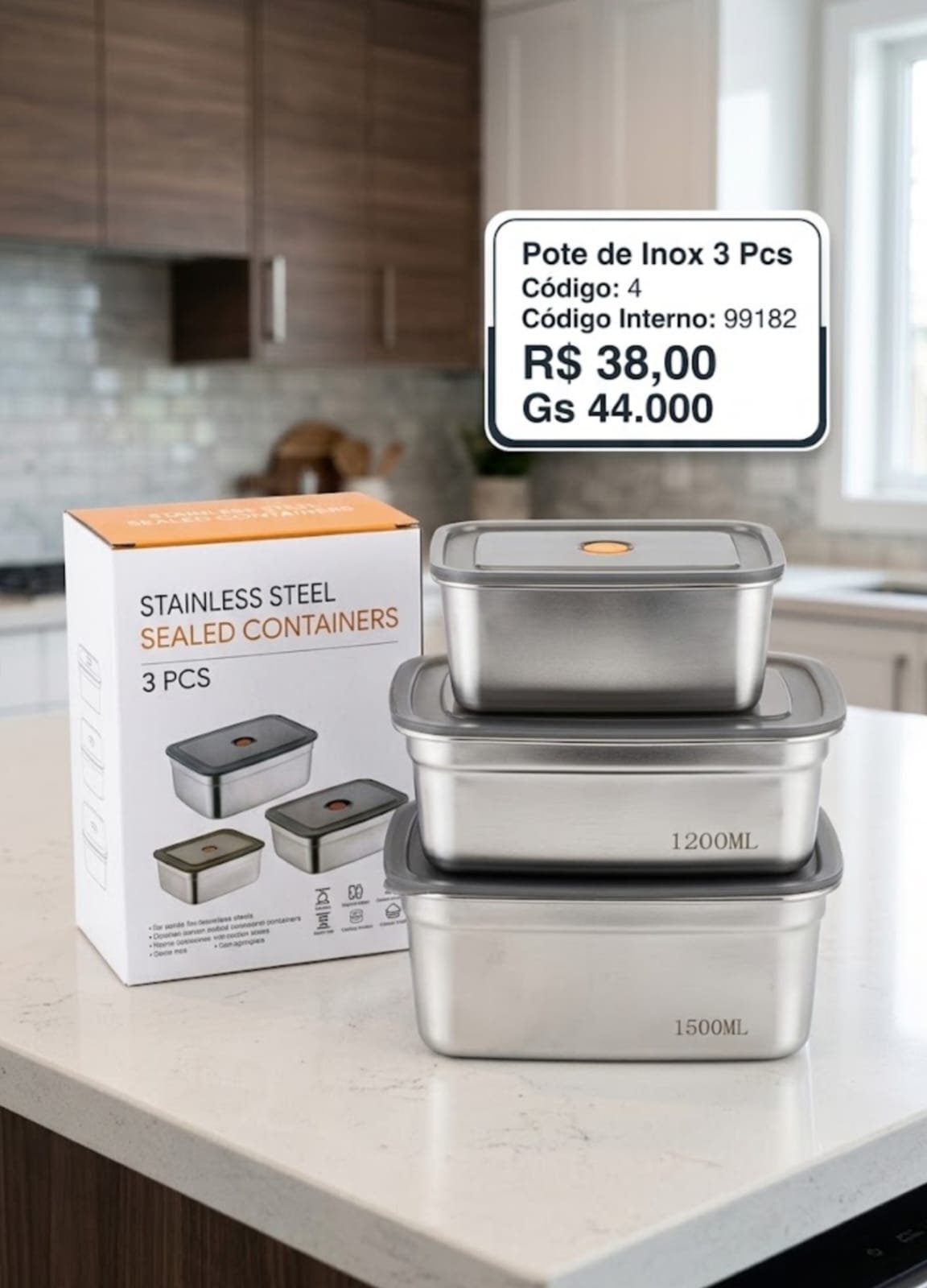 potede de inox